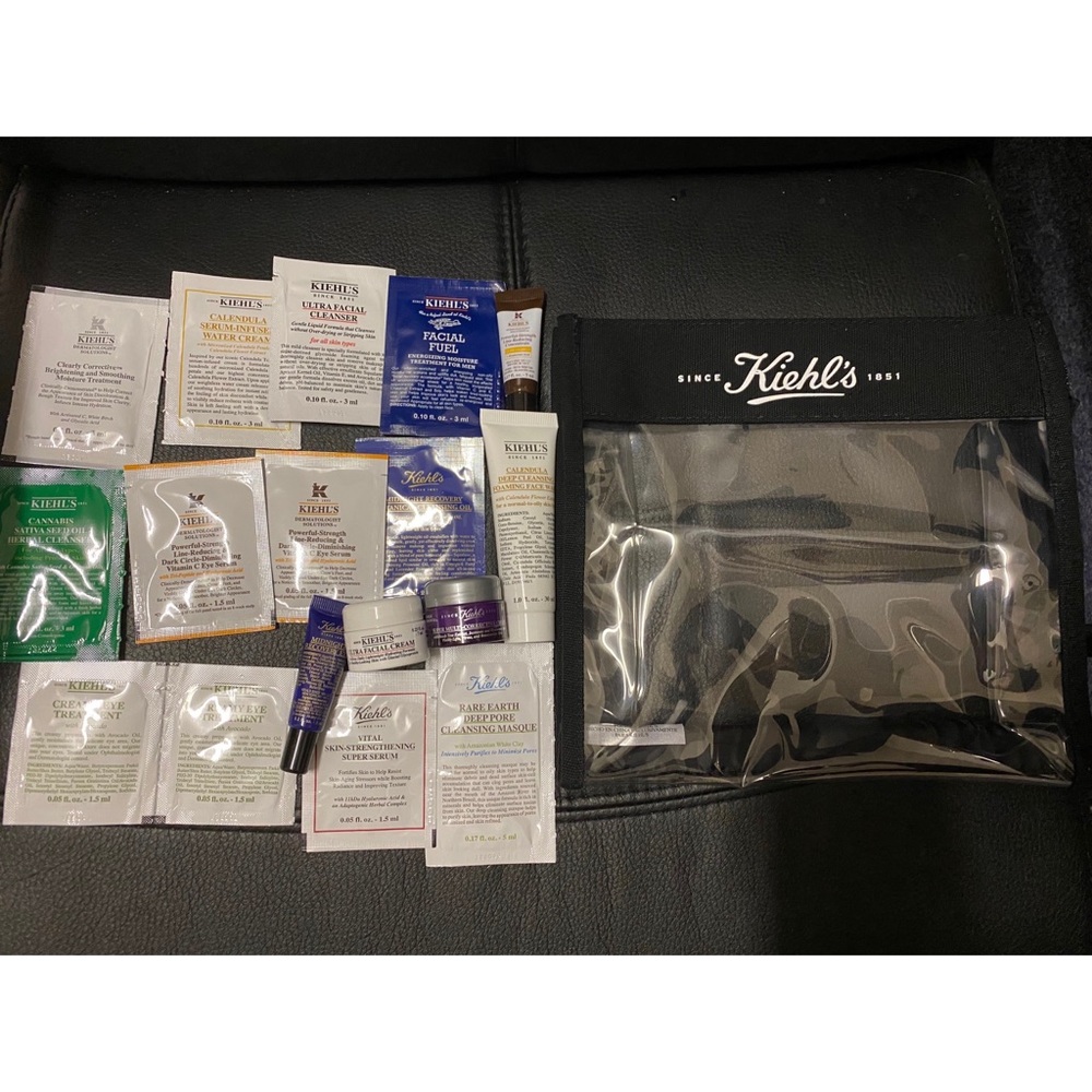 Kiehls anti aging line reducing travel set